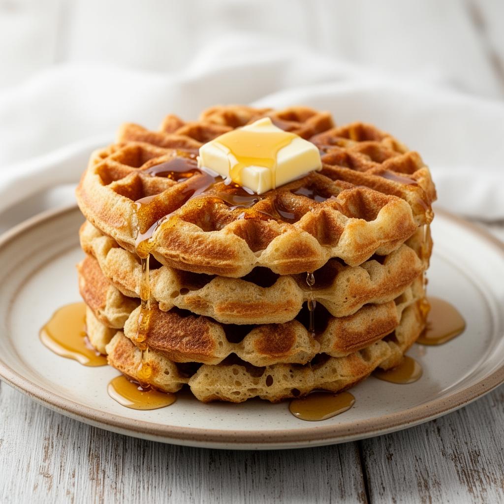 Sourdough Discard Waffles