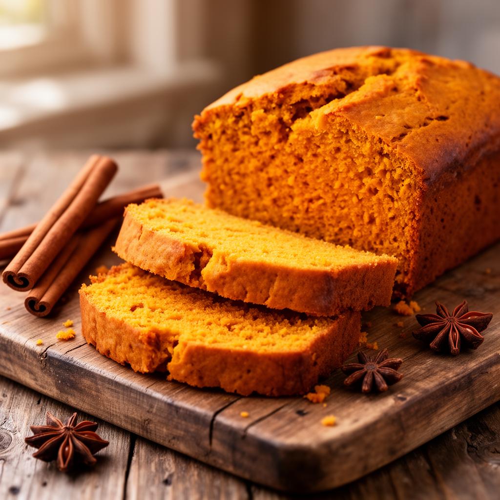 Fresh Milled Pumpkin Bread