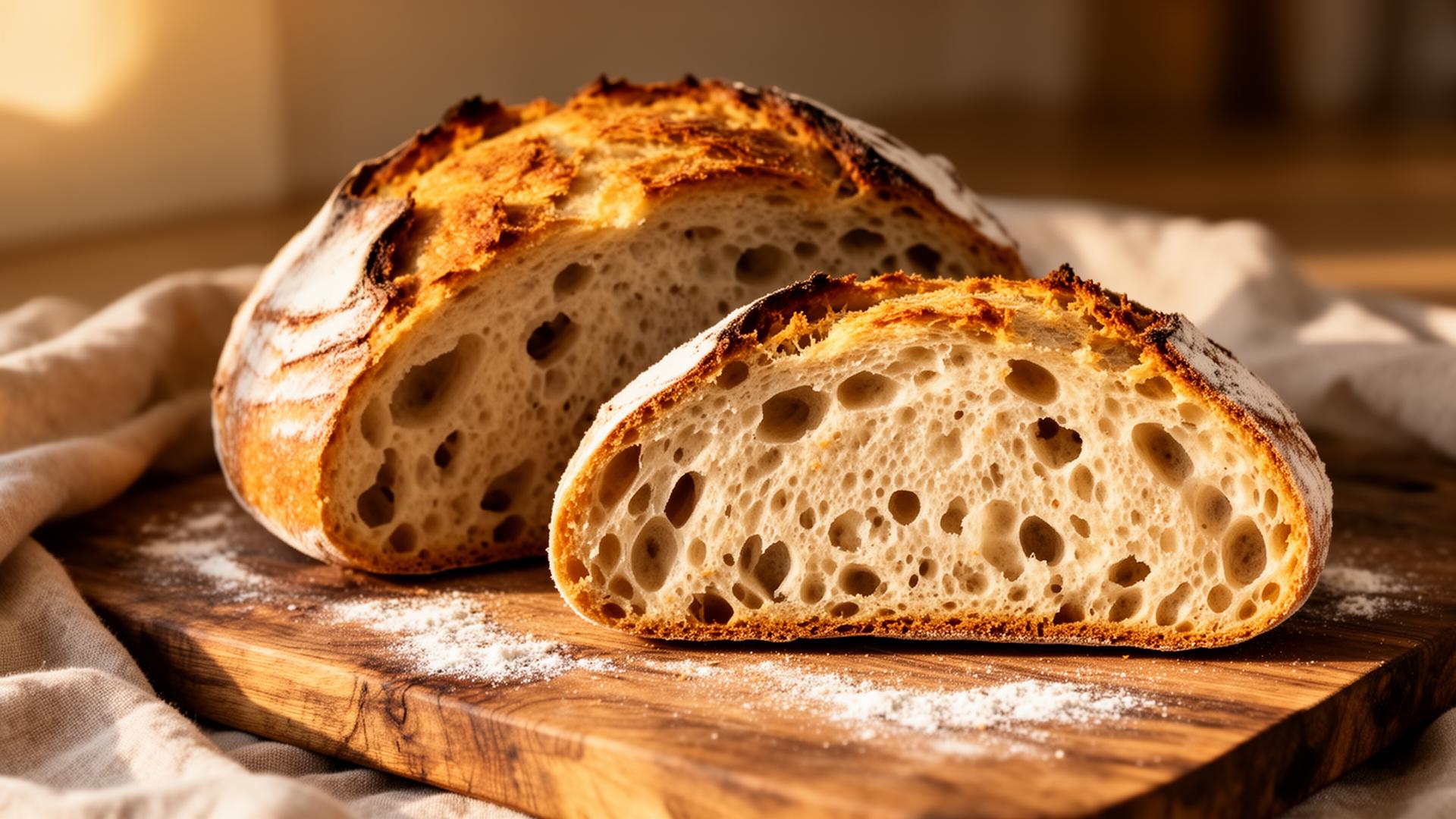 Fresh-Milled Sourdough Boule