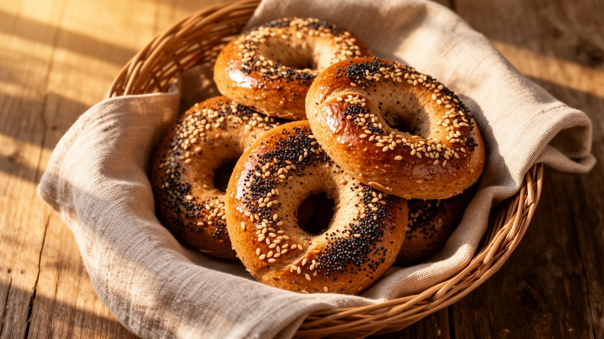 Whole Wheat Bagels